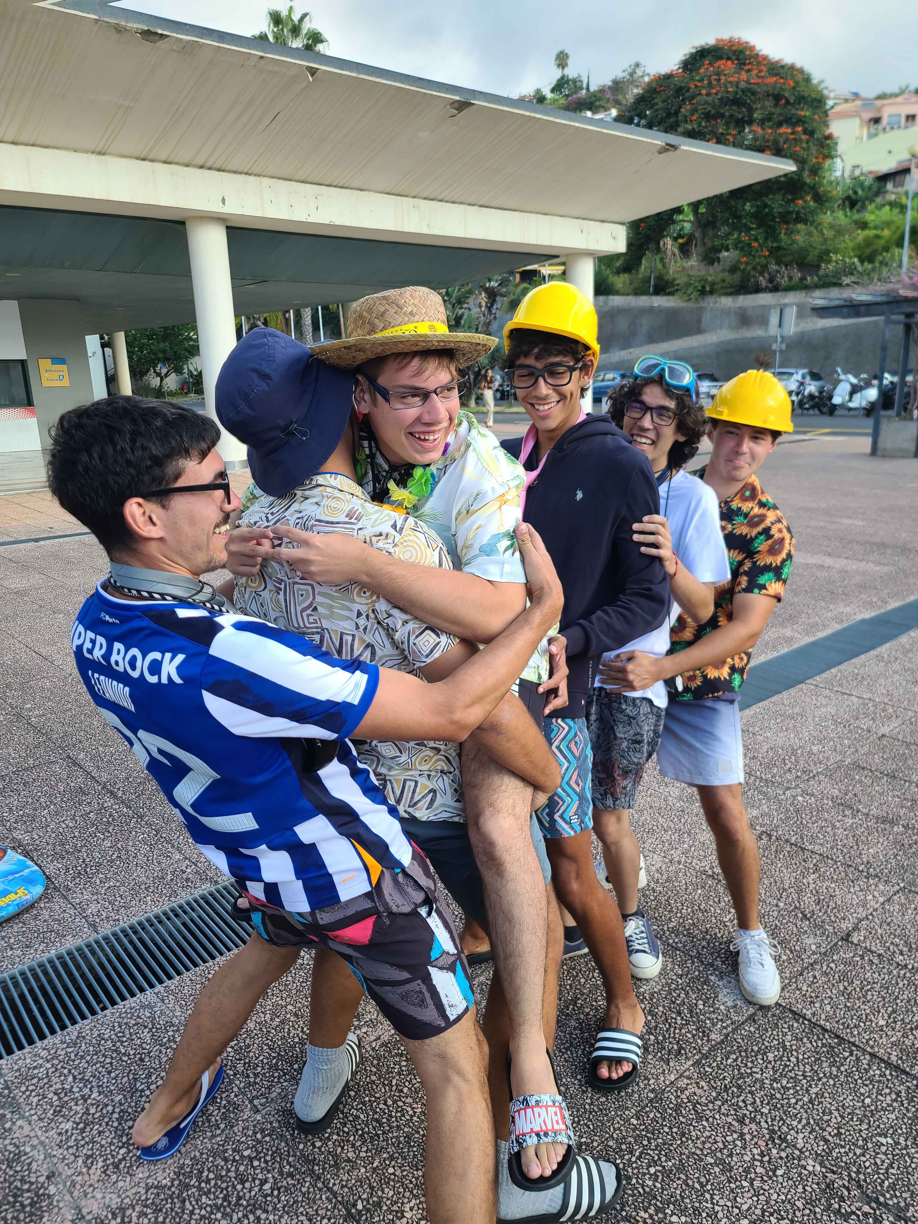 Fotografia da Praxe de Engenharias Madeiras - Momento 11