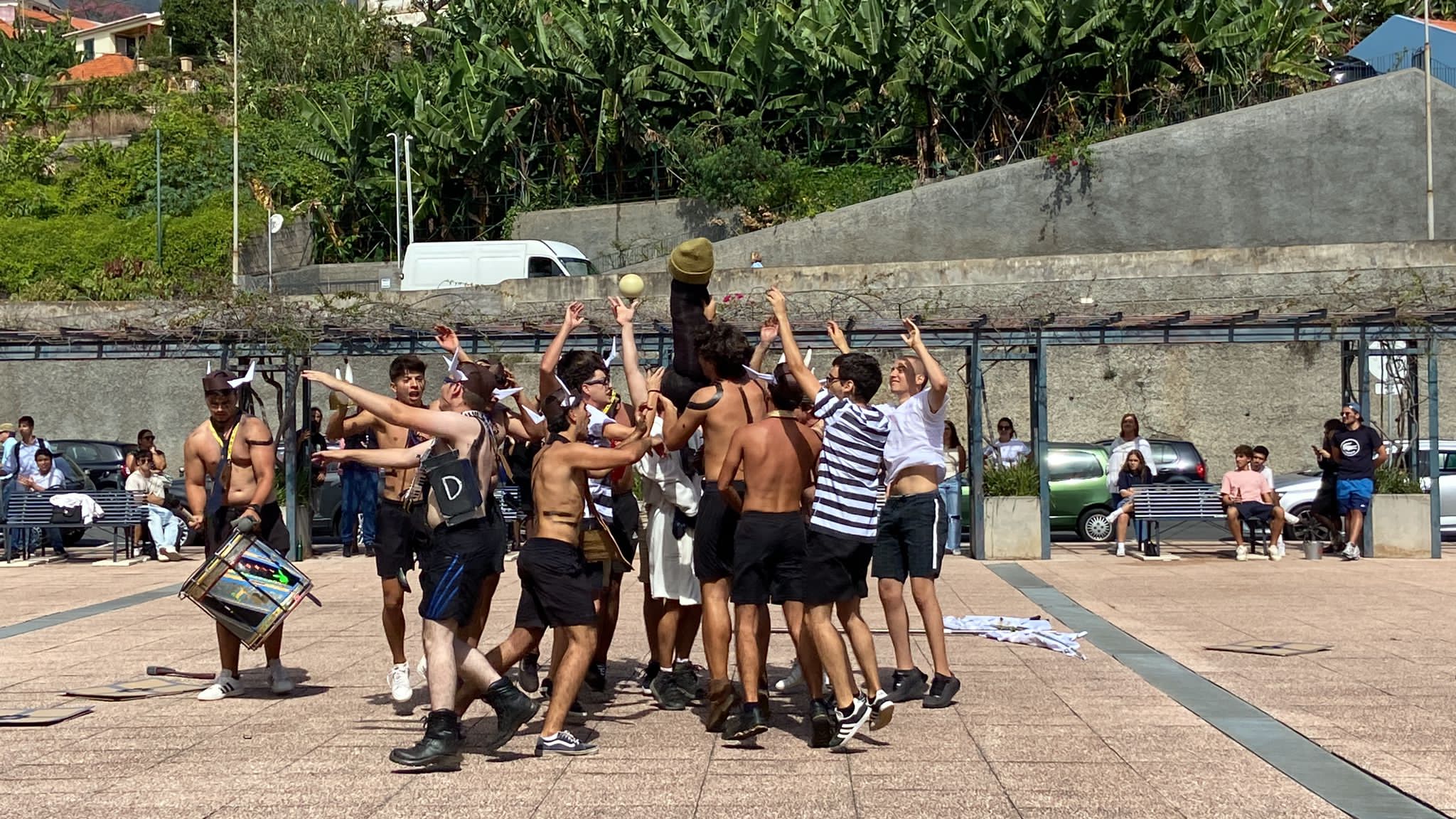Fotografia da Praxe de Engenharias Madeiras - Momento 16